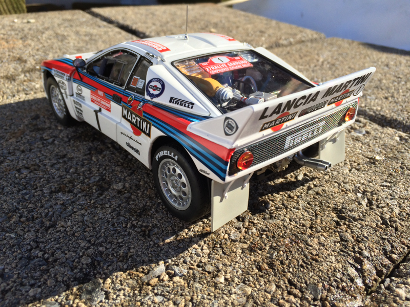 Illustration for article titled Diecast Review: 1985 Lancia 037 Martini